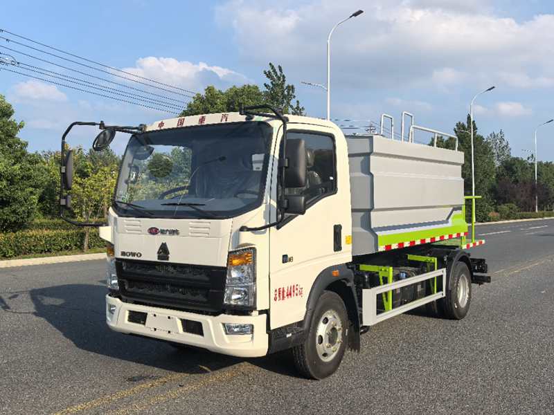 重汽豪沃藍(lán)牌抑塵車（灑水車）